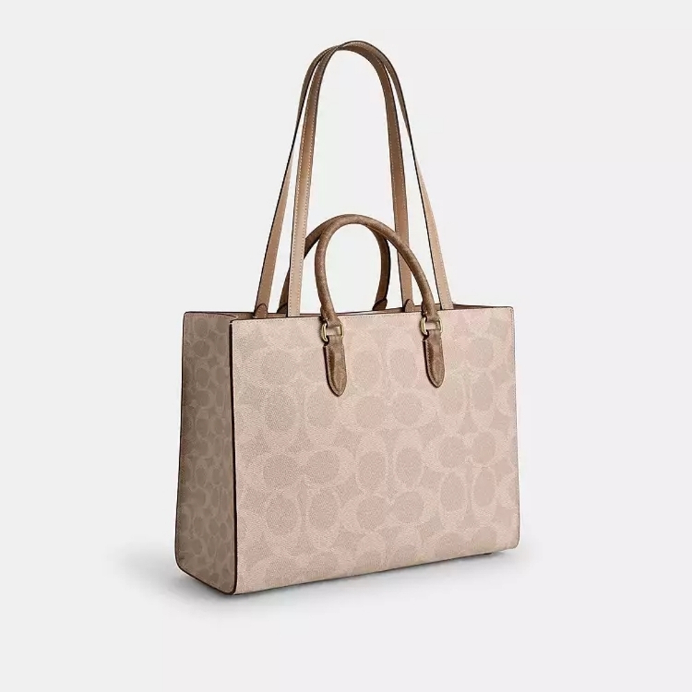 Coach Monogram Tote Bag
